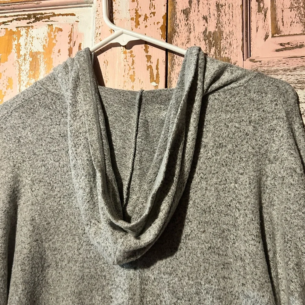 Olivia Rae Gray Hooded Pullover Sweatshirt